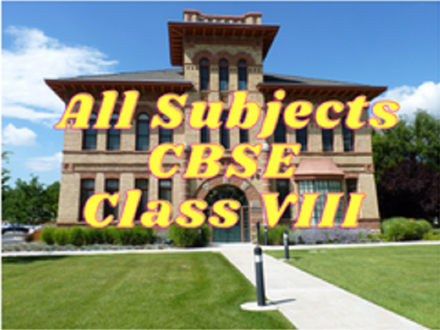All Subjects (CBSE) - Class VIII